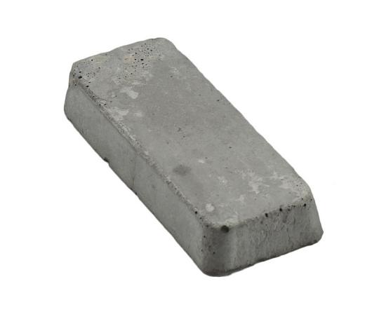 Beton opvulblokje grijs 4.5x1.7x11 cm (per toogscherm 2 blokjes nodig)