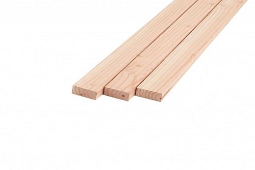 Douglas latten geschaafd met ronde hoeken 18x90mm - lengte 400cm