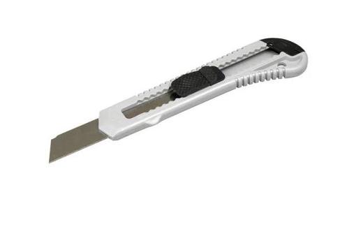 Afbreekmes 18mm grijs