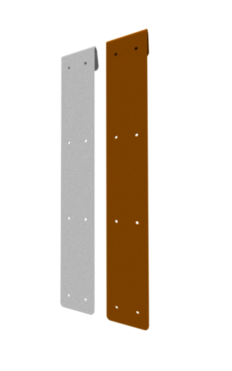 Flexline corten verbindingshuls, hoogte 40 cm