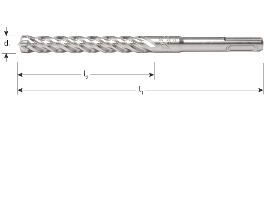 Hamerboor SDS+ Quattro-X ø10,0x50/115 (1 st per set)