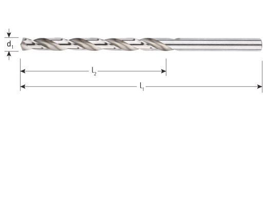 HSS spiraalboor, DIN 340, type N, ø7,5 / kvp (1 st per set)
