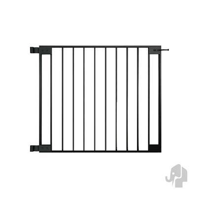 Aluminium tuinpoort Industrieel 30x1000x850mm incl. beslag - zwart gepoedercoat