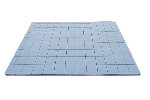 Shockpad 1 cm op rol 2m breed (drainerend en valdempend)