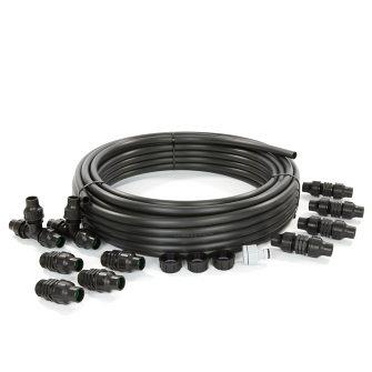SummerRain verlengset t.b.v. druppelsysteem en sproeiset. 16mm - Lengte 25m