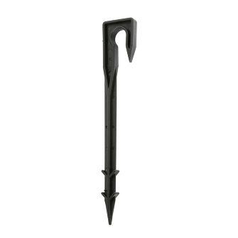Grondpen, 16 mm, zwart, 25 stuks