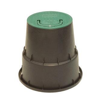 Rain grondput, type PZCM 15, groen/zwart, d = 152 mm, h = 229 mm