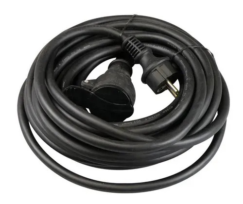 Verlengsnoer 10meter neopreen 3x2,5mm H07RN-F zwart