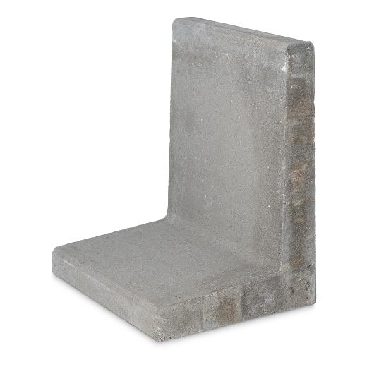 L-Element 50x50x80 (bxdxh) Roestbruin