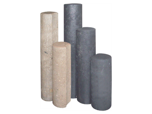 Pallisaden 20x60 met inkeping Zwart