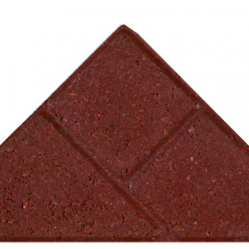 Bisschopsmuts BSS 8 cm KOMO rood met deklaag