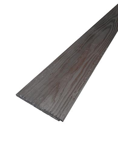 Douglas geschaafd halfhouts rabat 4xvelling 1,8 x 19,5 x 400 cm, zwart gespoten.