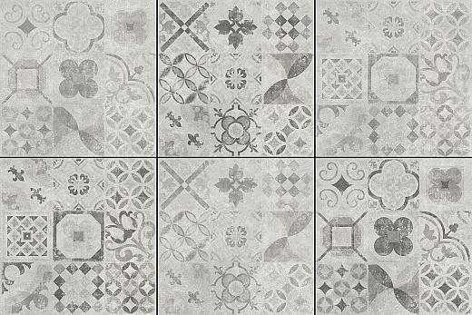 Cerasun 3+1 Pisa Decor Grigio 60x60x4 cm