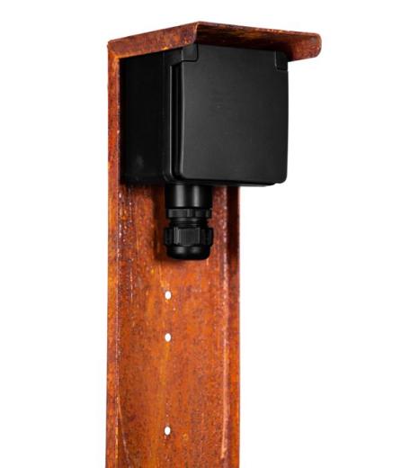 Tuinpaal pro enkel met enkele wartel (diverse kleuren)