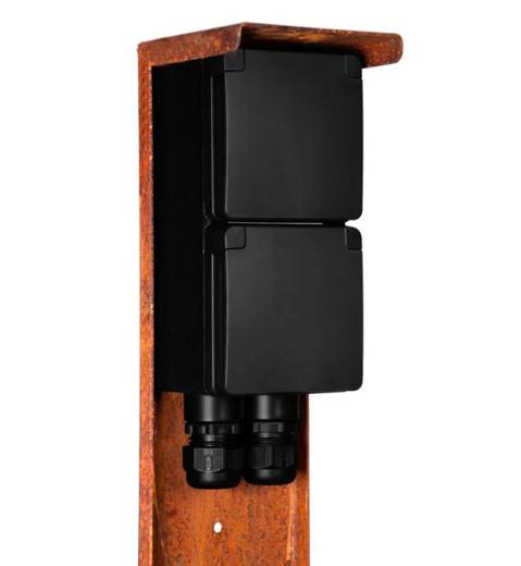 Tuinpaal pro dubbel met dubbele wartel (diverse kleuren)