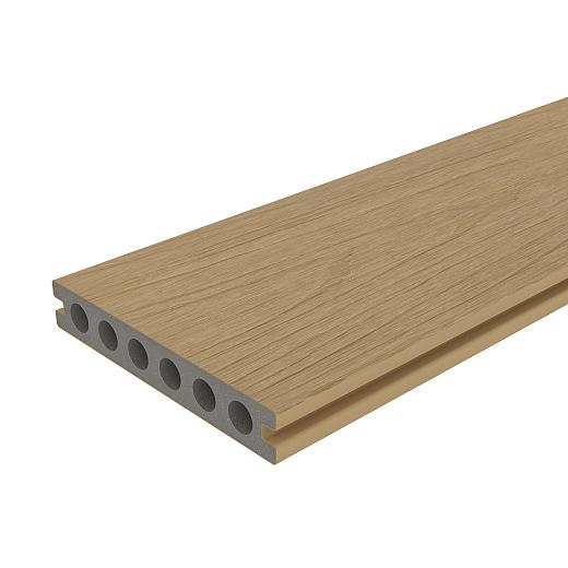 NewTechWood HKC co-extrusie dekdeel houtstructuur 2,3 x 13,8 x 300 cm, Red Cedar.