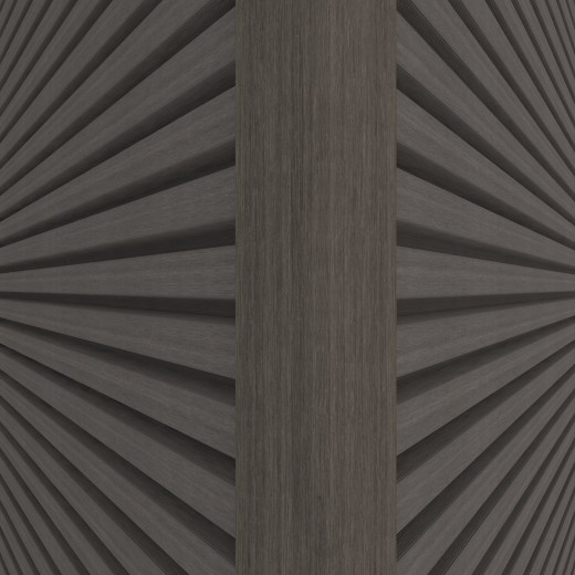 NewTechWood aluminium co-extrusie hoekprofiel t.b.v. Castellation PRO, 6 x 6 x 300 cm, Silver Gray.
