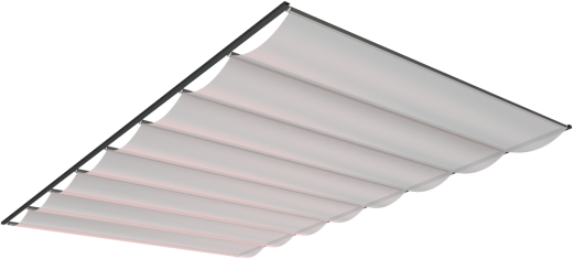 Zonwering Solem - Soltis 92 200x450cm (bxd) Polyester doek in diverse kleuren