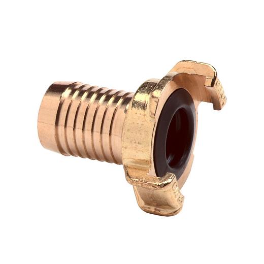 Geka Plus messing koppeling met slangtule, 1"