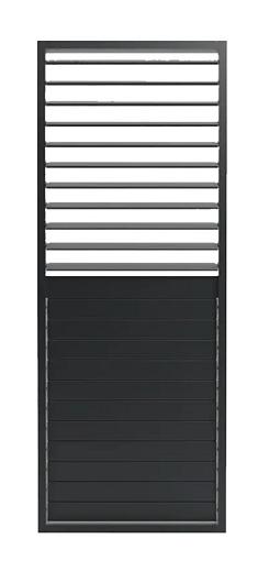Lamellen paneel Fortis Flex Alu 50x50cm (bxd)