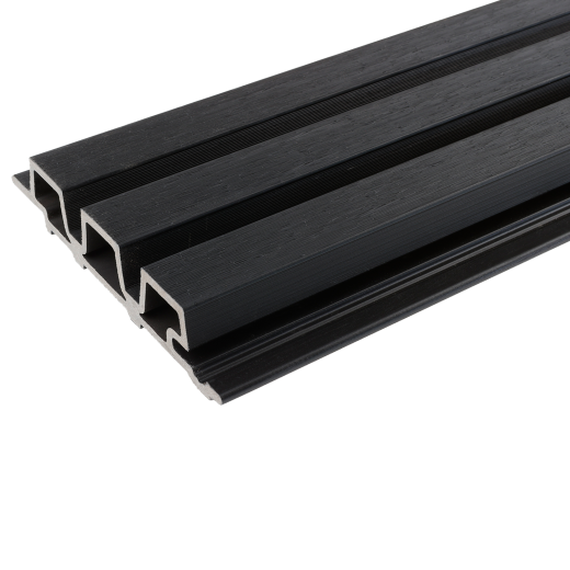 WPC WEO35 Gardenwall Ebony Black 33x170mm E Klasse (wb 140mm) FSC 100% lengte 390 cm