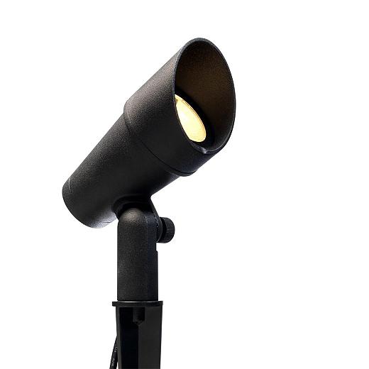 Campo | anti-verblindingskap zwart prikspot | warmwit | 6 watt | dimbaar | OutdoorPro+ | 12 volt