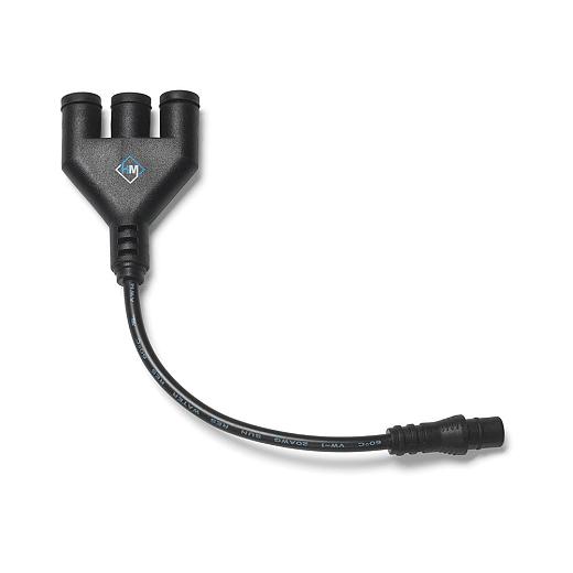 Kabelverbinder 3-wegs | 10 cm kabel | splitten productkabel | OutdoorPro+ | 12 volt