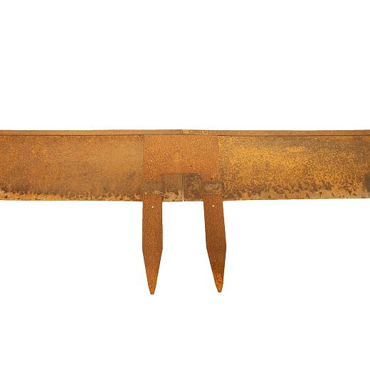 Mevosteel U-vormige koppelpen Corten 30 cm