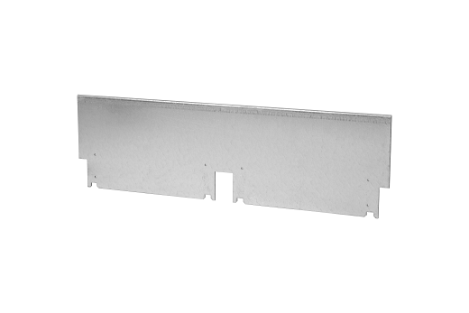Kantopsluiting verzinkt Double 300x10 cm