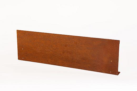 Kantopsluiting corten Single (flg) 300x10 cm