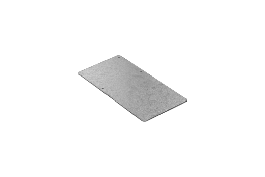 Koppelplaat verzinkt 16,5 cm