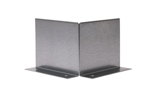 Uitwendige hoek verzinkt Double (flg) 10cm