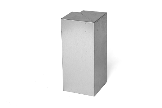 Overzetstuk verzinkt muurelement hoek 17x30x15,8 cm