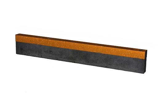 U-profiel corten gelijkzijdig opsluitband 6cm 220x4,6x4,6x6,4 cm
