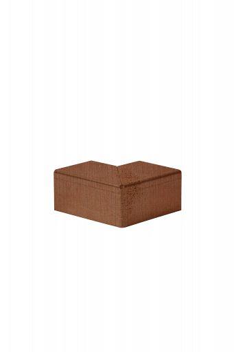 Hoekstuk voor U-profiel corten gelijkzijdig 6cm 10x10cm