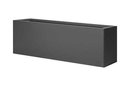 Bloembak vlak - ANTRACIET 60X90X40