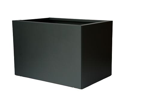 Bloembak vlak - GRAFIET ZWART 300x300x40