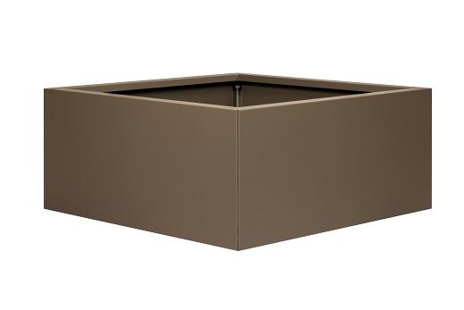 Bloembak vlak - SUPRA BRUIN 30X60X40