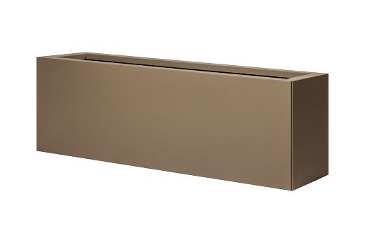 Bloembak vlak - SUPRA BRUIN 30X60X40