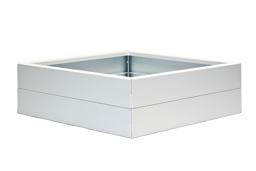 Bloembak - WIT 120x60x28 cm