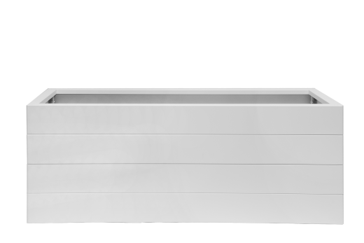 Bloembak - WIT 210x150x28 cm