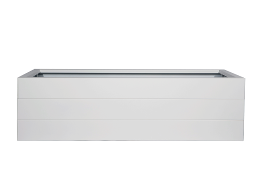 Bloembak - WIT 210x210x56 cm