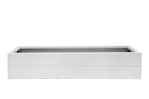 Bloembak - WIT 180x60x70 cm