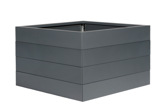 Bloembak - ANTRACIET 150x90x28 cm
