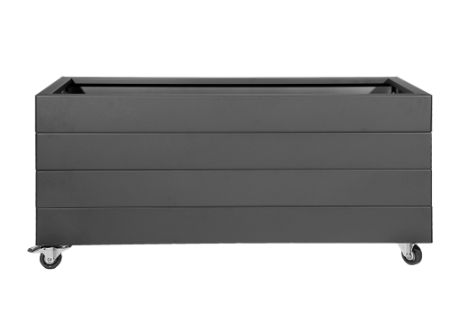 Bloembak - ANTRACIET 210x90x28 cm