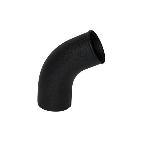 RedFox bocht 60 graden met schoen - 90mm - RAL 9005