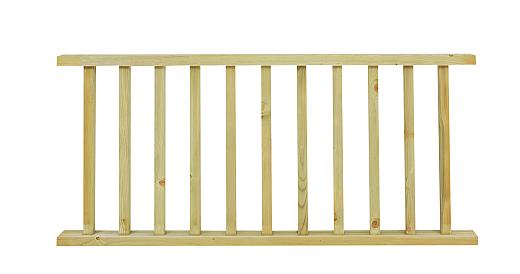 Hillhout Countryhek Excellent 180 x 80 cm, vuren groen geïmpregneerd.