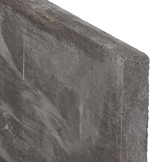 Betonplaat glad 3,5 x 24,0 x 224 cm, antraciet, ongecoat.