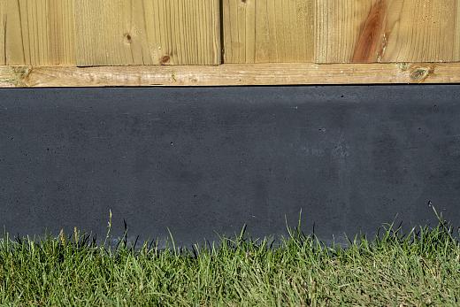 Betonplaat glad 3,5 x 24,0 x 224 cm, antraciet, ongecoat.