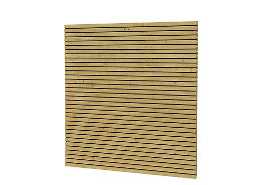 Tuinscherm Elan 180 Excellent vuren 180x180 cm groen geimpregneerd.